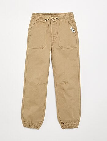 Pantaloni da jogging in twill