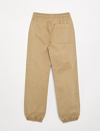 Pantaloni da jogging in twill