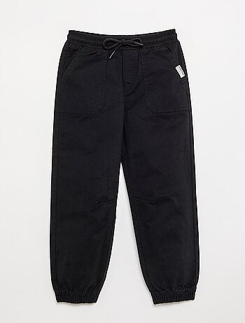 Pantaloni da jogging in twill