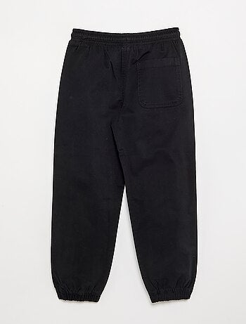 Pantaloni da jogging in twill