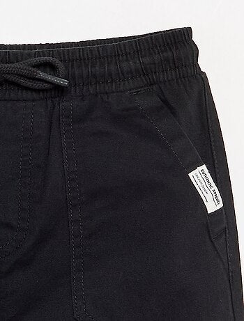 Pantaloni da jogging in twill