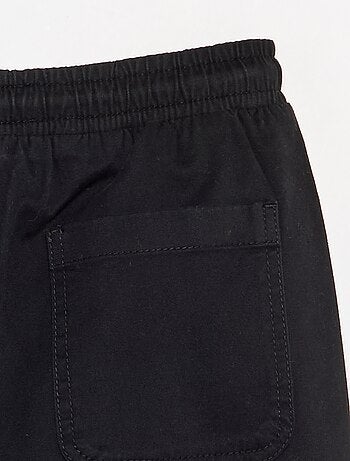 Pantaloni da jogging in twill