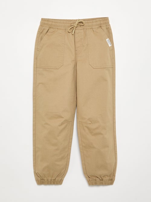 Pantaloni da jogging in twill taglia + - Kiabi Pantaloni da jogging in twill taglia + - Kiabi
