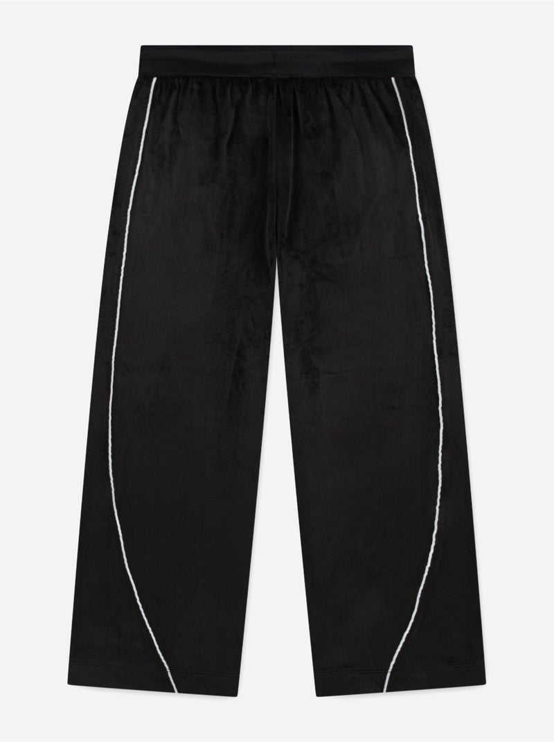 Pantaloni da jogging in velluto - Jordan Nero - Kiabi