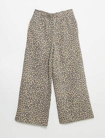 Pantaloni da jogging leopardati
