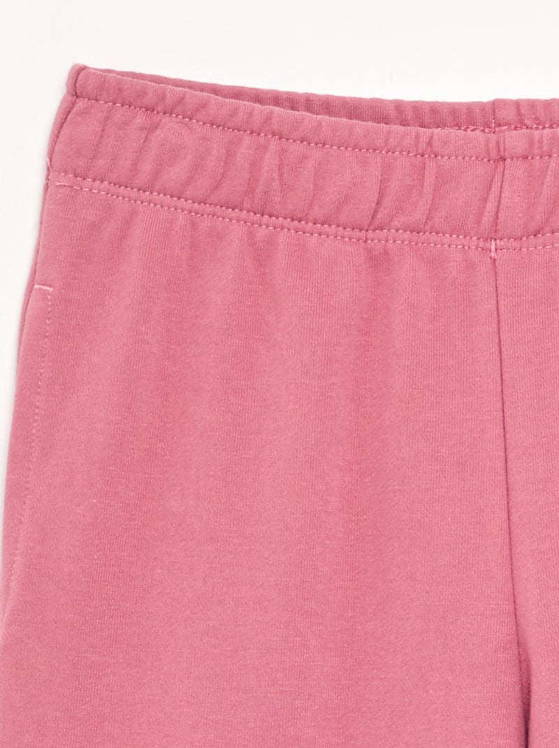Pantaloni da jogging leopardati Rosa - Kiabi