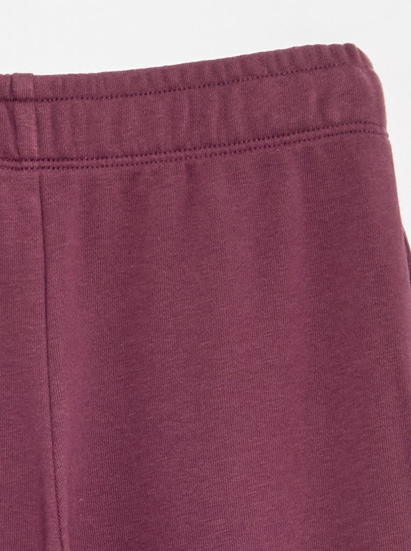 Pantaloni da jogging leopardati Rosso - Kiabi