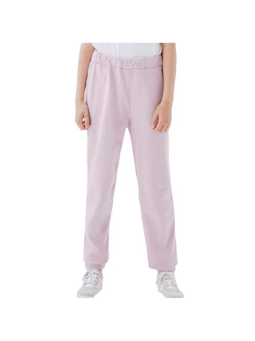 Pantaloni da jogging malva da bambina Name It - Kiabi