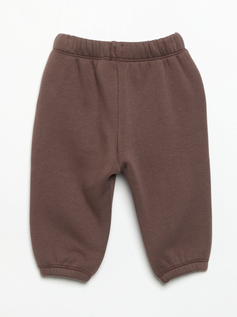 Pantaloni da jogging Marrone - Kiabi