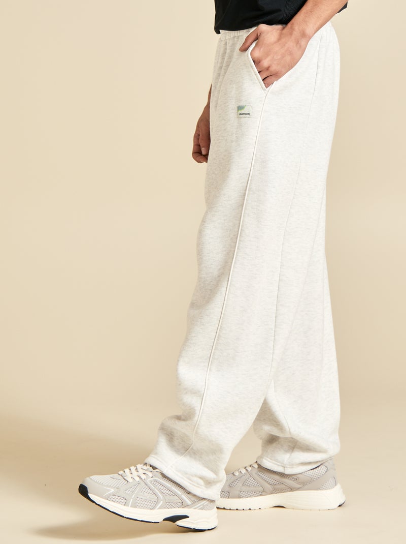 Pantaloni da jogging multisport unisex - (ekstract) Bianco Ecru - Kiabi