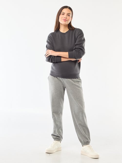 Pantaloni da jogging premaman in french terry - Kiabi