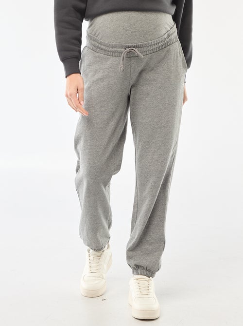 Pantaloni da jogging premaman in french terry - Kiabi