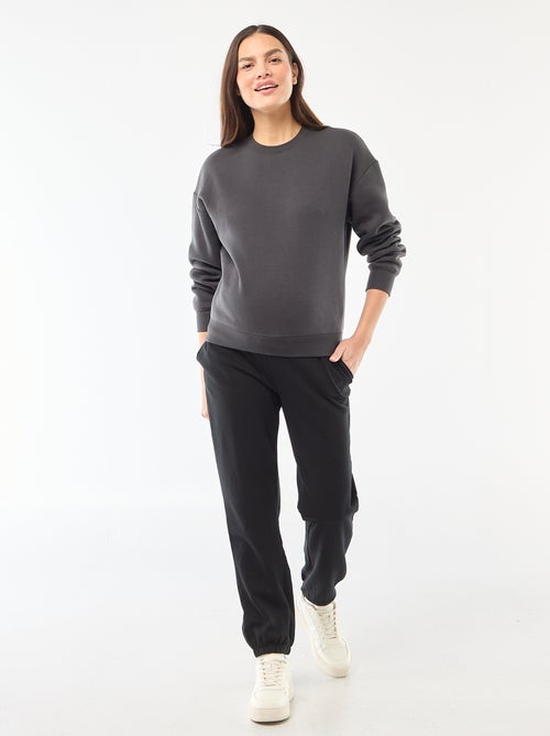 Pantaloni da jogging premaman in french terry - Kiabi