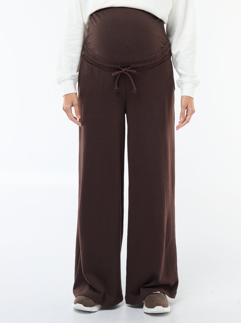 Pantaloni da jogging premaman Marrone - Kiabi
