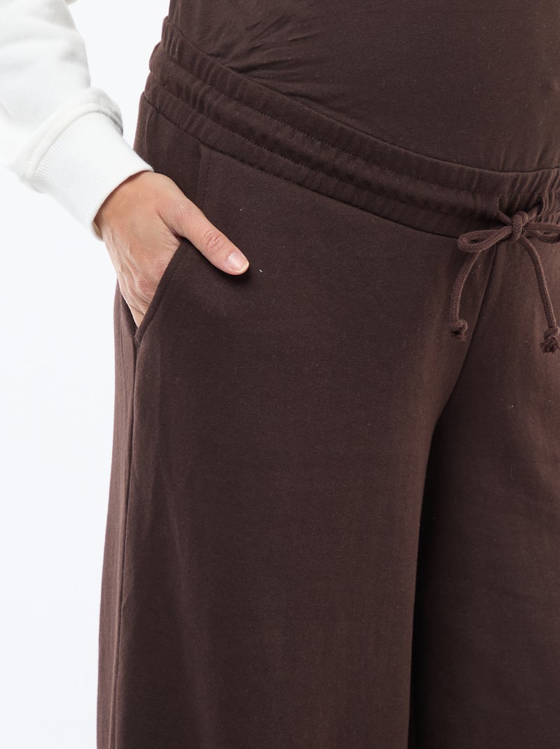 Pantaloni da jogging premaman Marrone - Kiabi