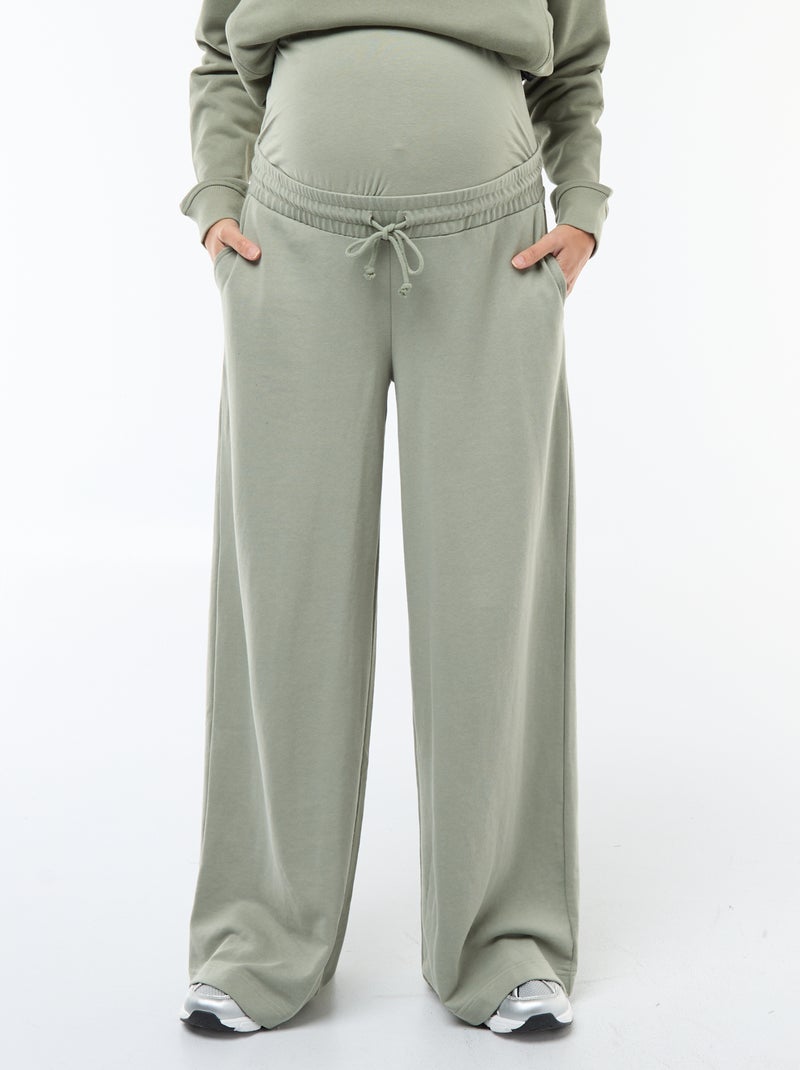 Pantaloni da jogging premaman Verde - Kiabi