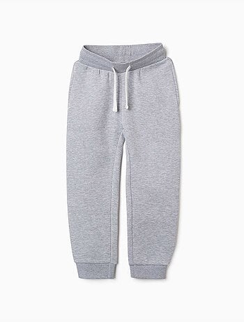 Pantaloni da jogging slim fit in pile con coulisse