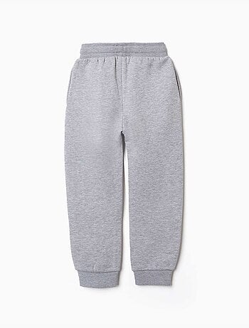 Pantaloni da jogging slim fit in pile con coulisse