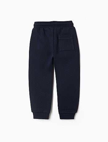 Pantaloni da jogging spazzolati con coulisse e tasche