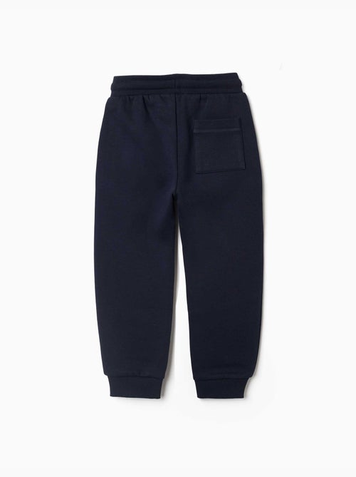 Pantaloni da jogging spazzolati con coulisse e tasche - Kiabi Pantaloni da jogging spazzolati con coulisse e tasche - Kiabi