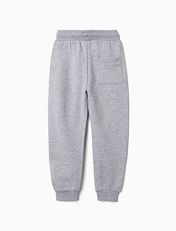 Pantaloni da jogging spazzolati con coulisse e tasche