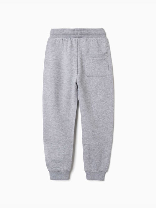 Pantaloni da jogging spazzolati con coulisse e tasche - Kiabi Pantaloni da jogging spazzolati con coulisse e tasche - Kiabi