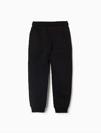 Pantaloni da jogging spazzolati con coulisse e tasche