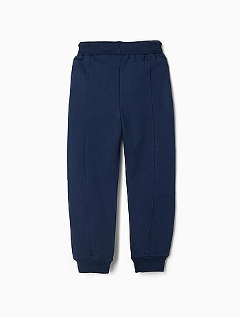 Pantaloni da jogging spazzolati con stampa Spider-Man e coulisse