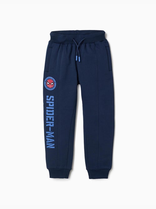 Pantaloni da jogging spazzolati con stampa Spider-Man e coulisse - Kiabi Pantaloni da jogging spazzolati con stampa Spider-Man e coulisse - Kiabi