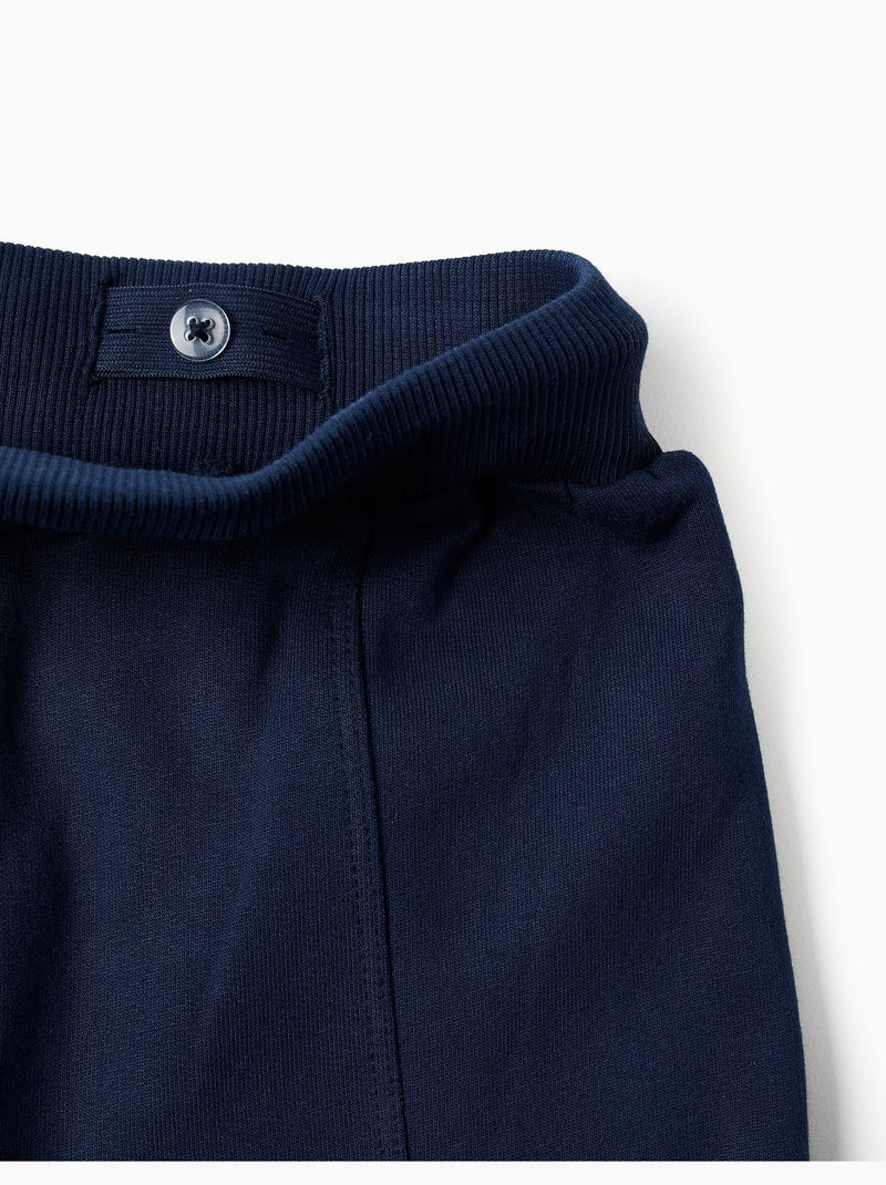 Pantaloni da jogging spazzolati con stampa Spider-Man e coulisse Blu scuro - Kiabi