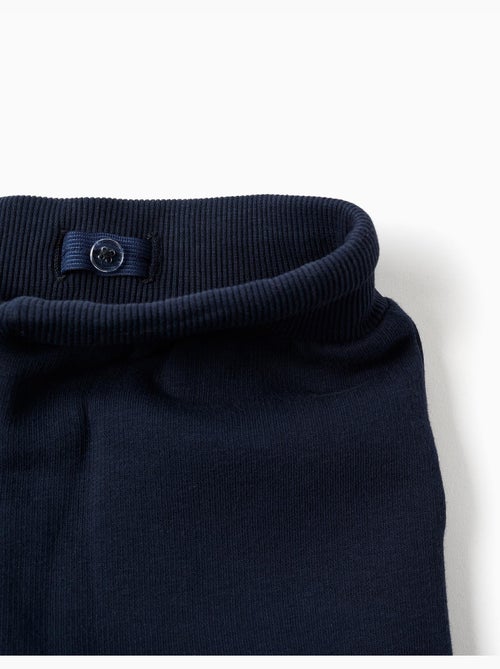 Pantaloni da jogging spazzolati con tasche cargo e stampa - Kiabi