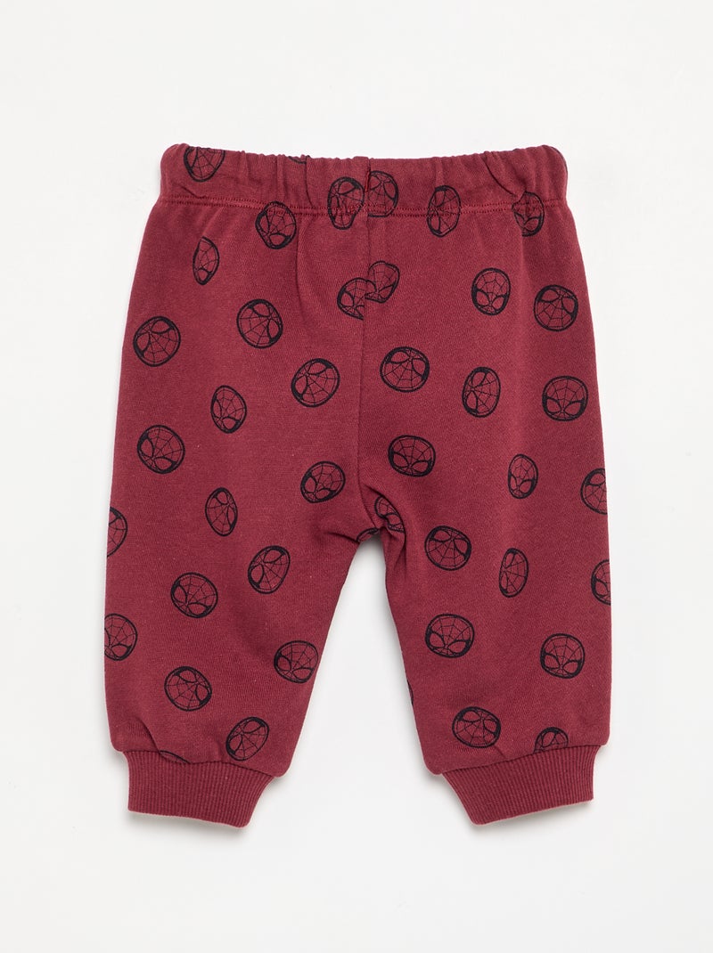 Pantaloni da jogging 'Spider-Man' 'Marvel' Rosso - Kiabi