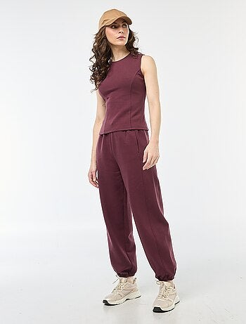 Pantaloni da jogging sportivi in french terry