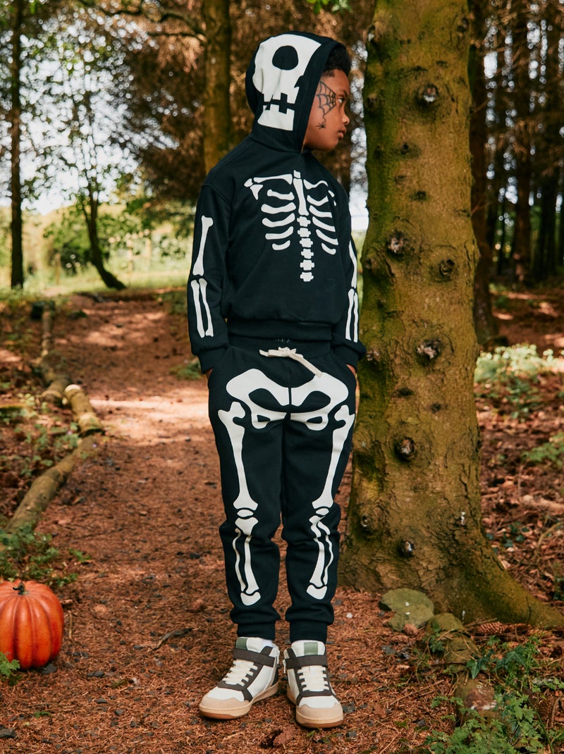 Pantaloni da jogging stampati 'Halloween' Nero - Kiabi