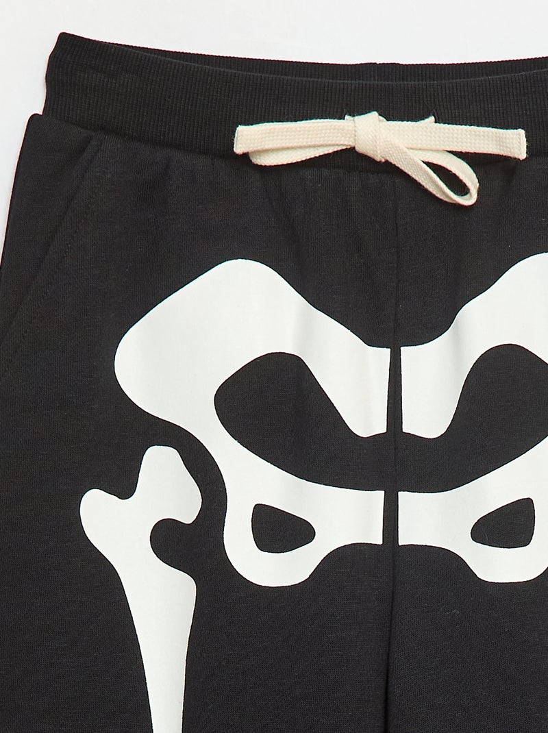 Pantaloni da jogging stampati 'Halloween' Nero - Kiabi