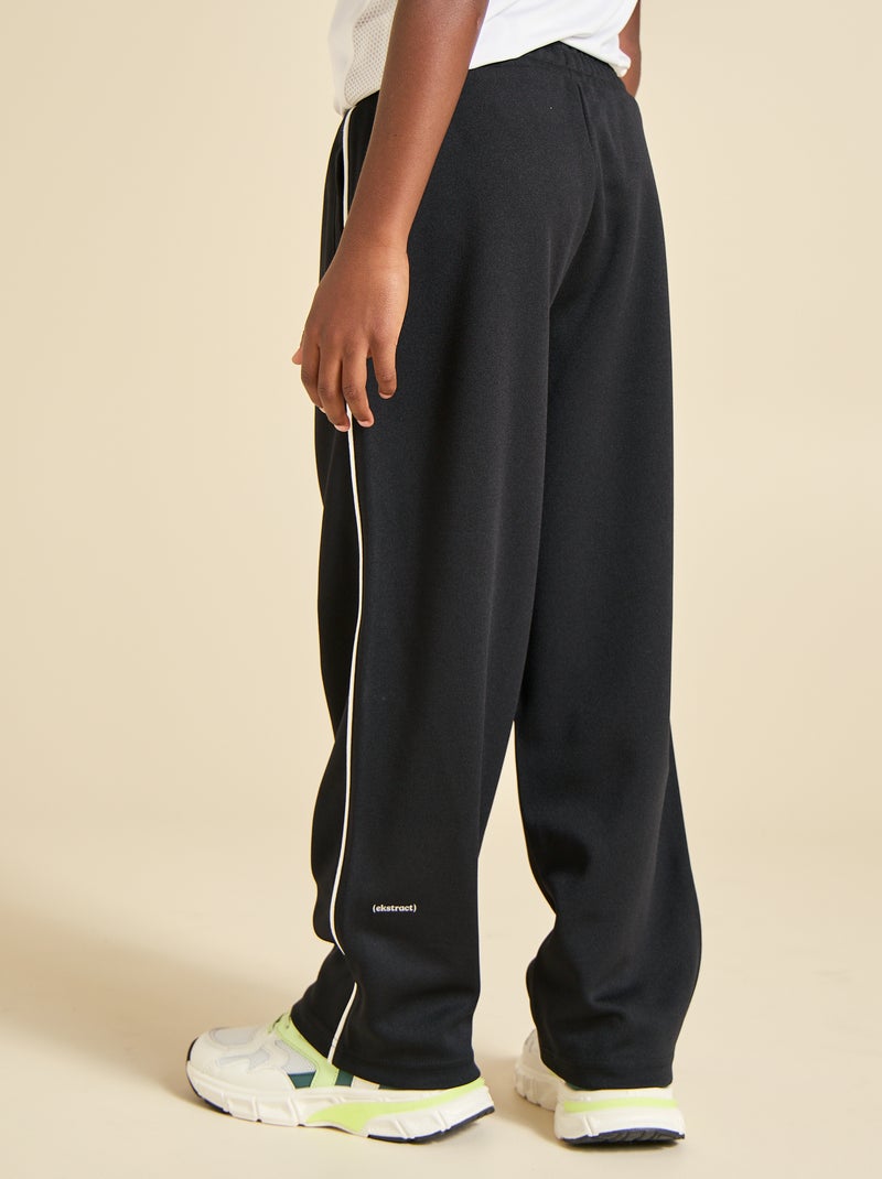 Pantaloni da jogging taglio regular (ekstract) Nero - Kiabi