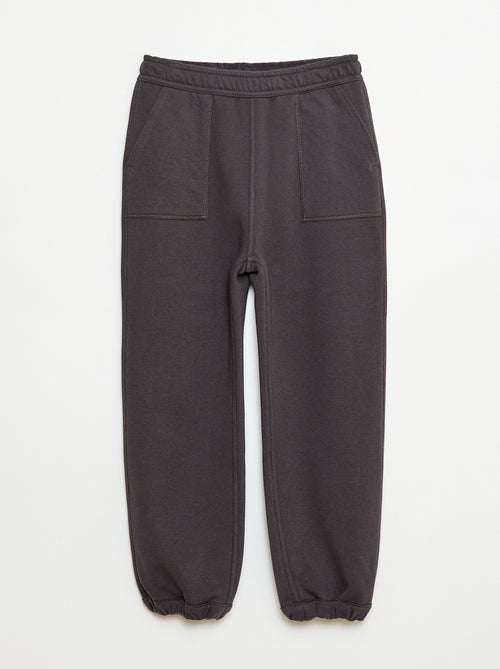 Pantaloni da jogging tinta unita con 2 tasche - Kiabi