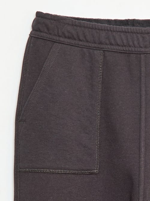 Pantaloni da jogging tinta unita con 2 tasche - Kiabi