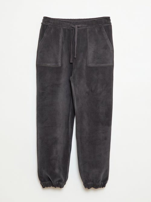 Pantaloni da jogging tinta unita con 2 tasche - Kiabi