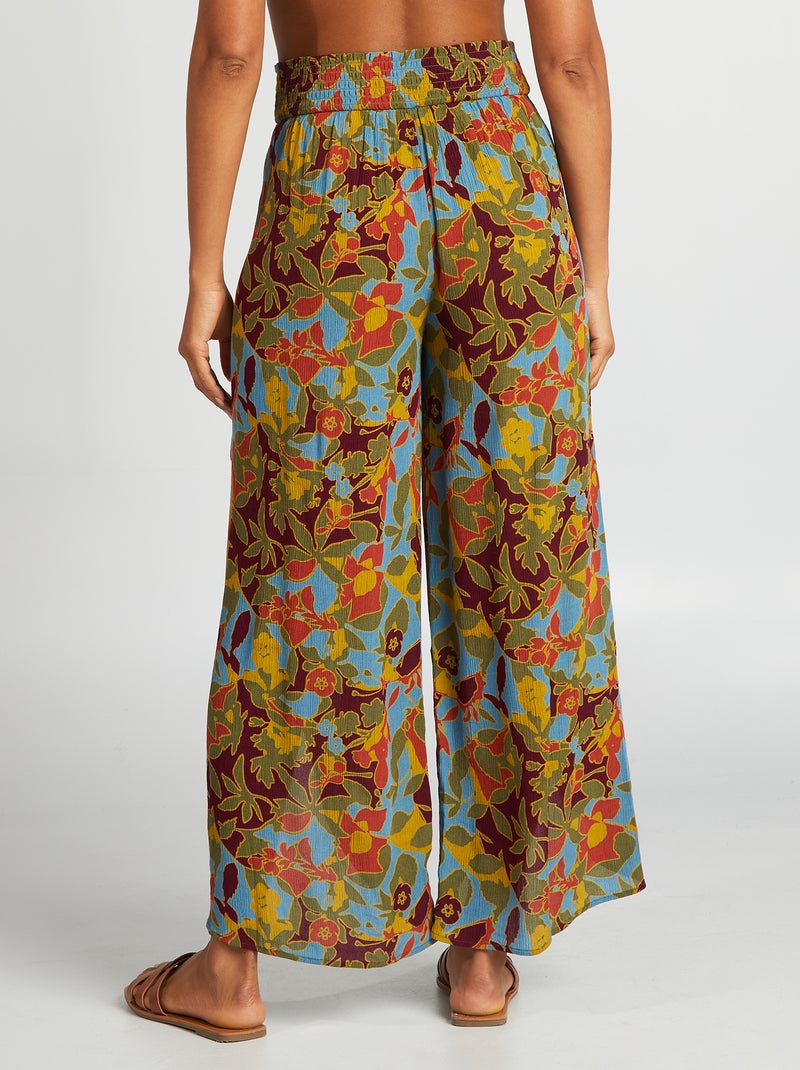 Pantaloni da mare larghi stampati BLU - Kiabi