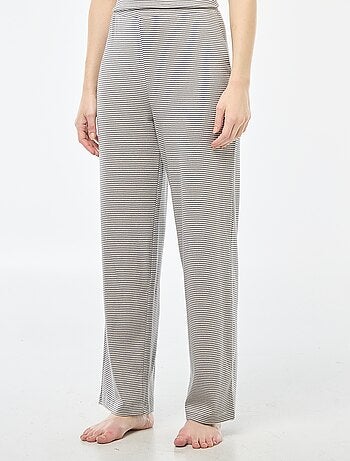 Pantaloni da notte a coste