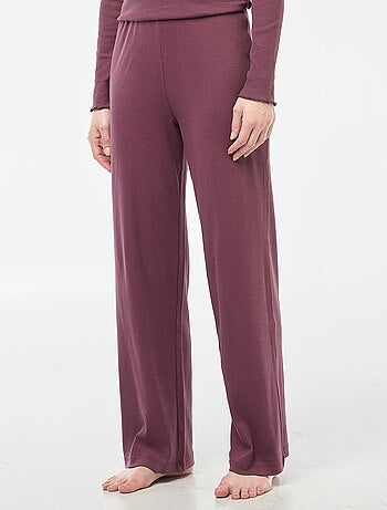 Pantaloni da notte a coste