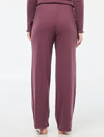 Pantaloni da notte a coste