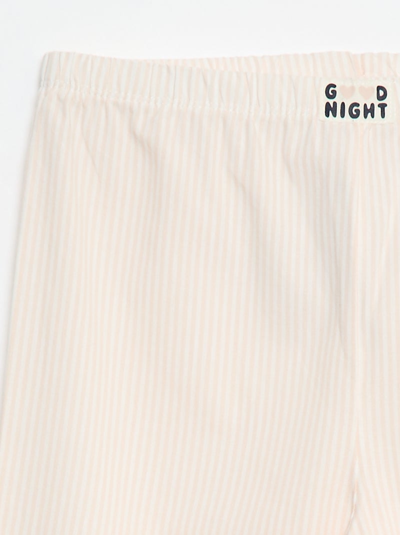 Pantaloni da pigiama con motivo Rosa - Kiabi