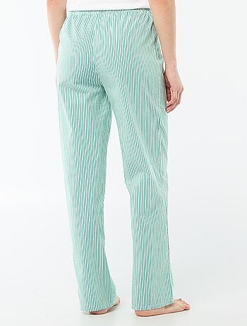 Pantaloni da pigiama in popeline