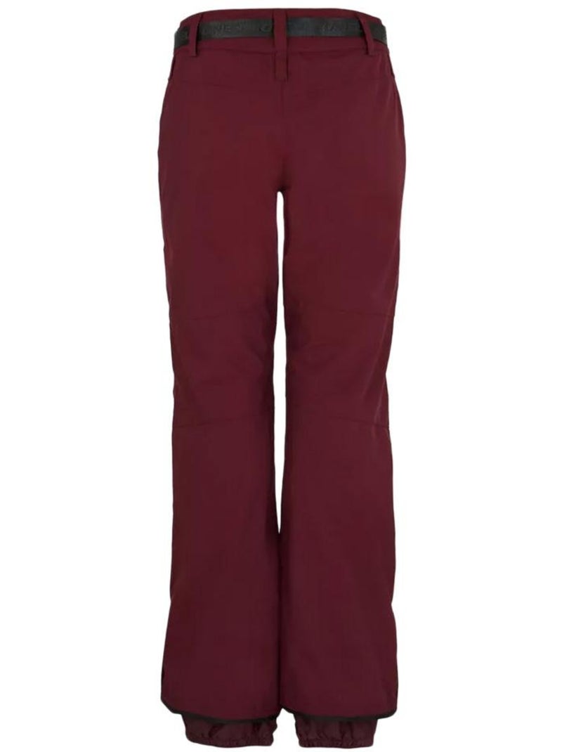 Pantaloni da Sci Donna O'Neill Bordeaux - Kiabi