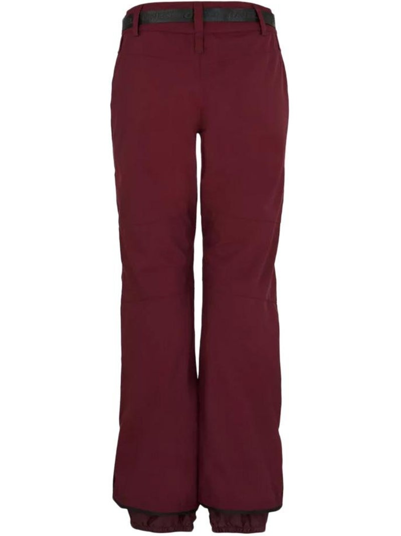 Pantaloni da Sci Donna O'Neill Bordeaux - Kiabi