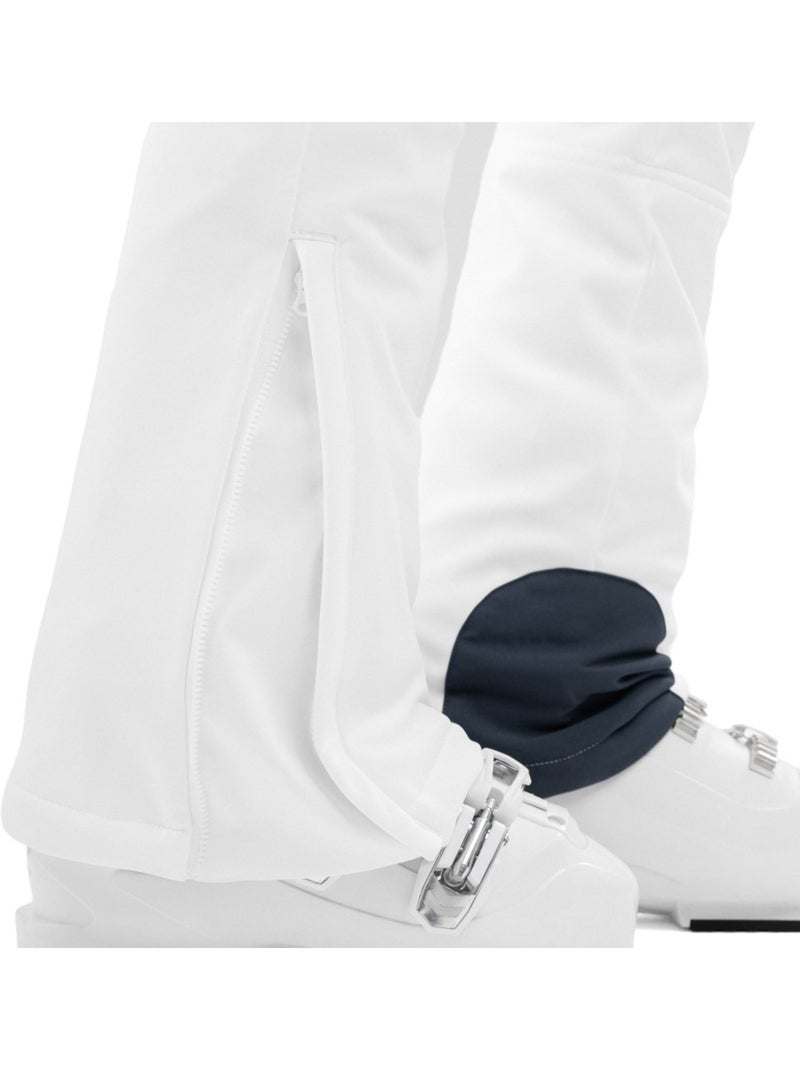 Pantaloni da sci retrò da donna donna zeitlos-w Bianco - Kiabi