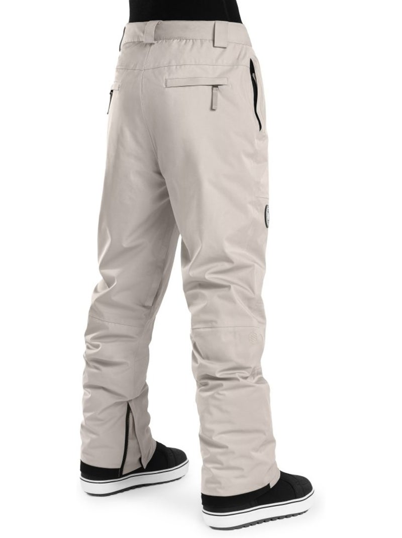 Pantaloni da snowboard da donna sport invernali donna p1-w groot Beige - Kiabi