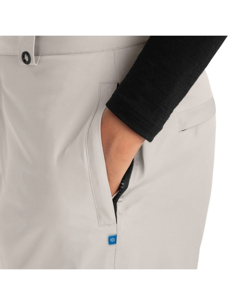 Pantaloni da snowboard da donna sport invernali donna p1-w groot Beige - Kiabi